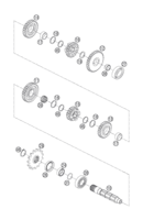 TRANSM. II COUNTERSHAFT 4/6-G