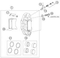 FRONT BRAKE CALIPER