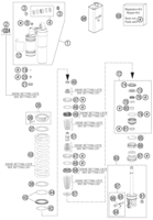SHOCK ABSORBER DISASSEMBLED